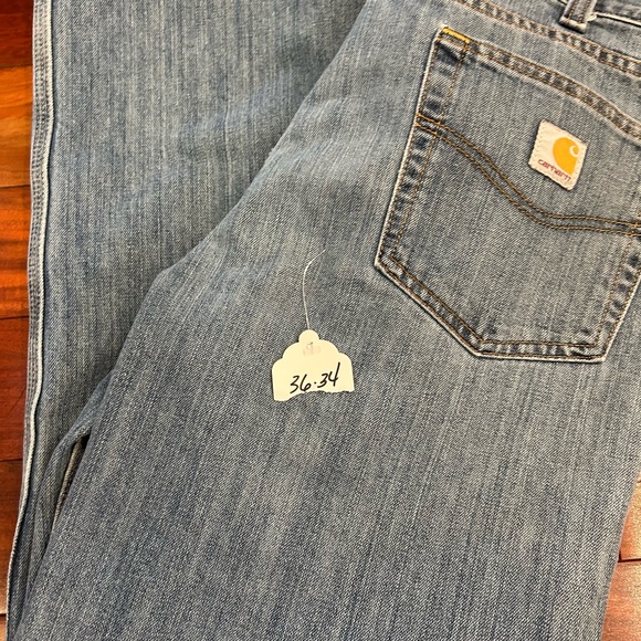 Carhartt Men’s Denim Jeans-Size 36x34 classic workwear. - Picture 5 of 5
